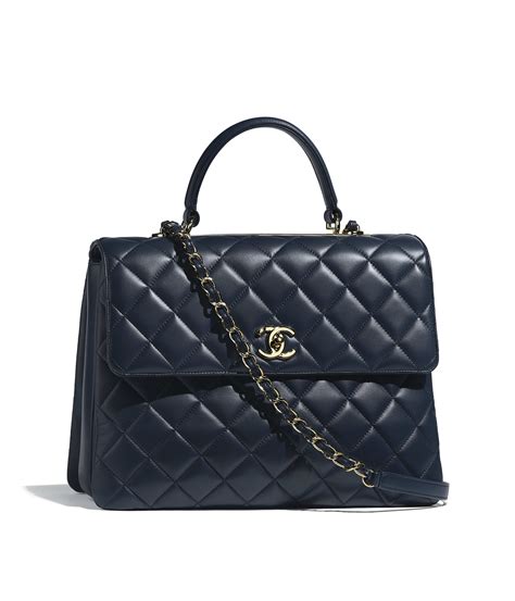 chanel flap bag with top handle cruise collection
